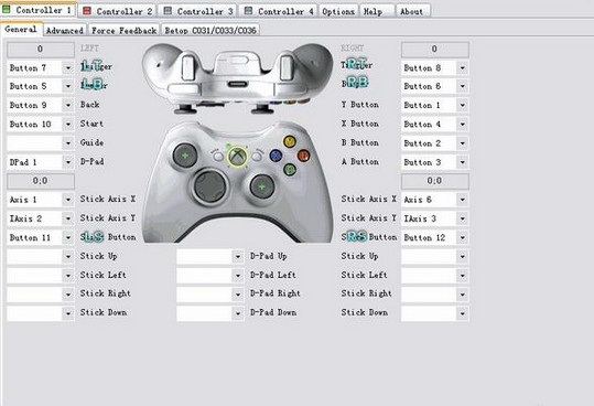 X360ce截图