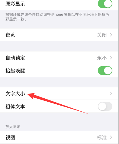 iphone12字体怎么调