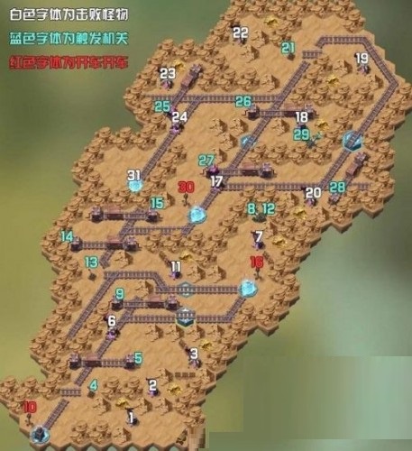 剑与远征旋沙轨道怎么玩?剑与远征旋沙轨道地图路线截图