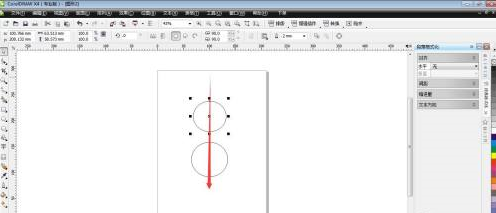 如何用CorelDRAW x4 拉出辅助线?