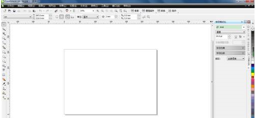 如何使用CorelDRAW x4 创建表格?