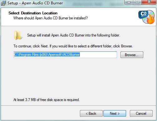 Apen Audio CD Burner截图