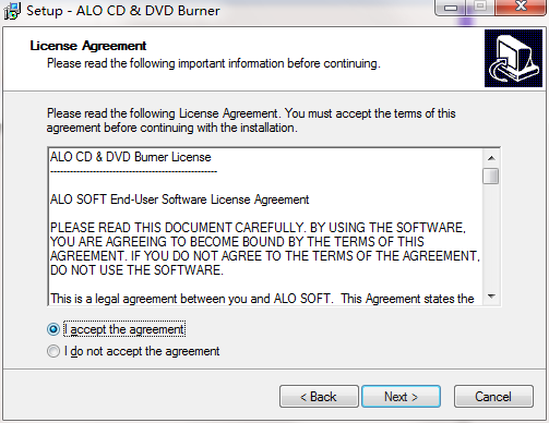 ALO CD & DVD Burner截图