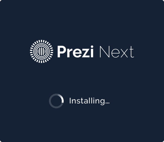 Prezi Next截图