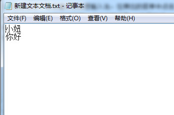 新建一个文本文档,输入需要导入的词语