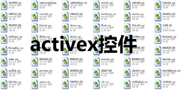 activex控件截图