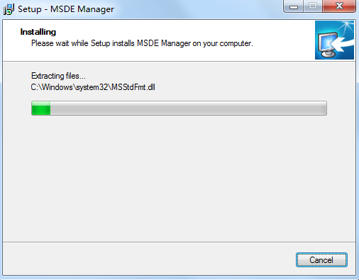 MSDE Manager截图