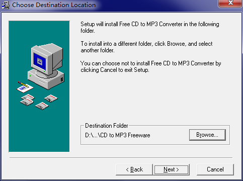 CD/MP3转换器(Free CD to MP3 Converter)截图