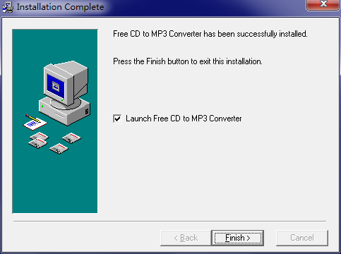 CD/MP3转换器(Free CD to MP3 Converter)截图