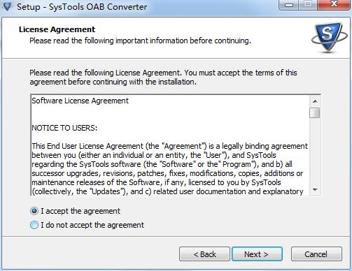 SysTools OAB Converter截图