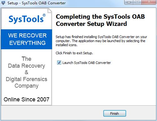 SysTools OAB Converter截图
