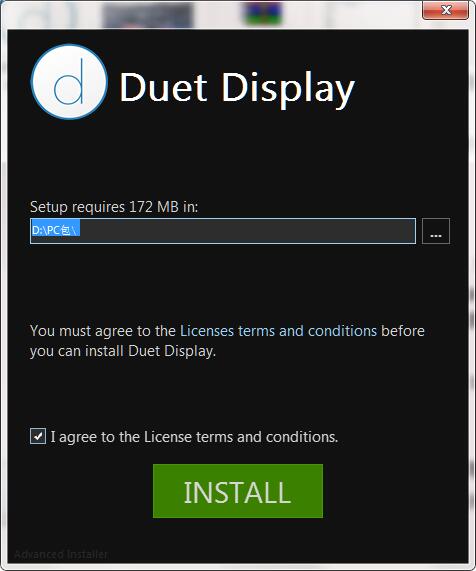 Duet Display Windows截图