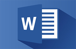 Word 2013段首LOGO