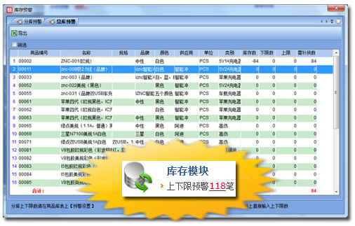 易特仓库管理软件截图