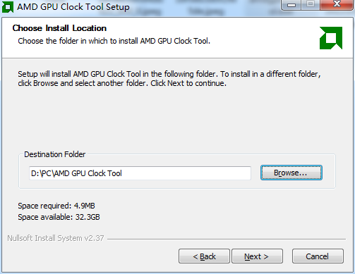 AMD GPU Clock Tool截图