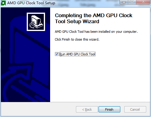 AMD GPU Clock Tool截图