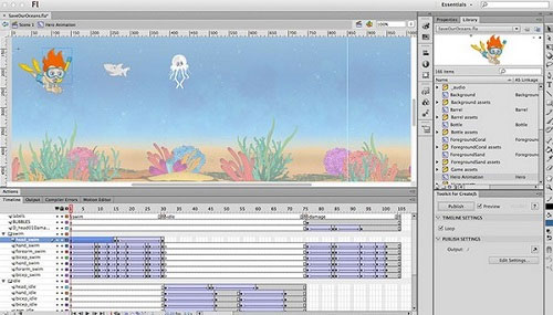 Flash CS6截图