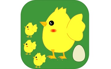 快乐小鸡下蛋段首LOGO