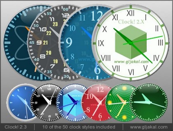 clock截图