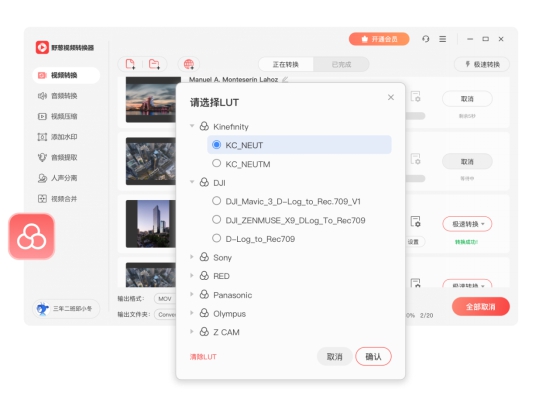 野葱视频转换器截图