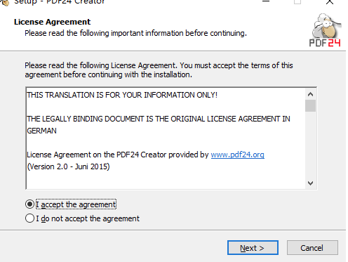 PDF24 Creator