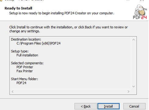 PDF24 Creator