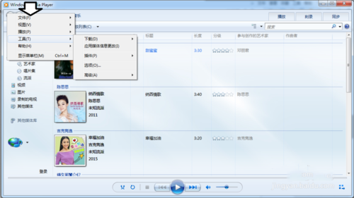 Windows Media Player截图