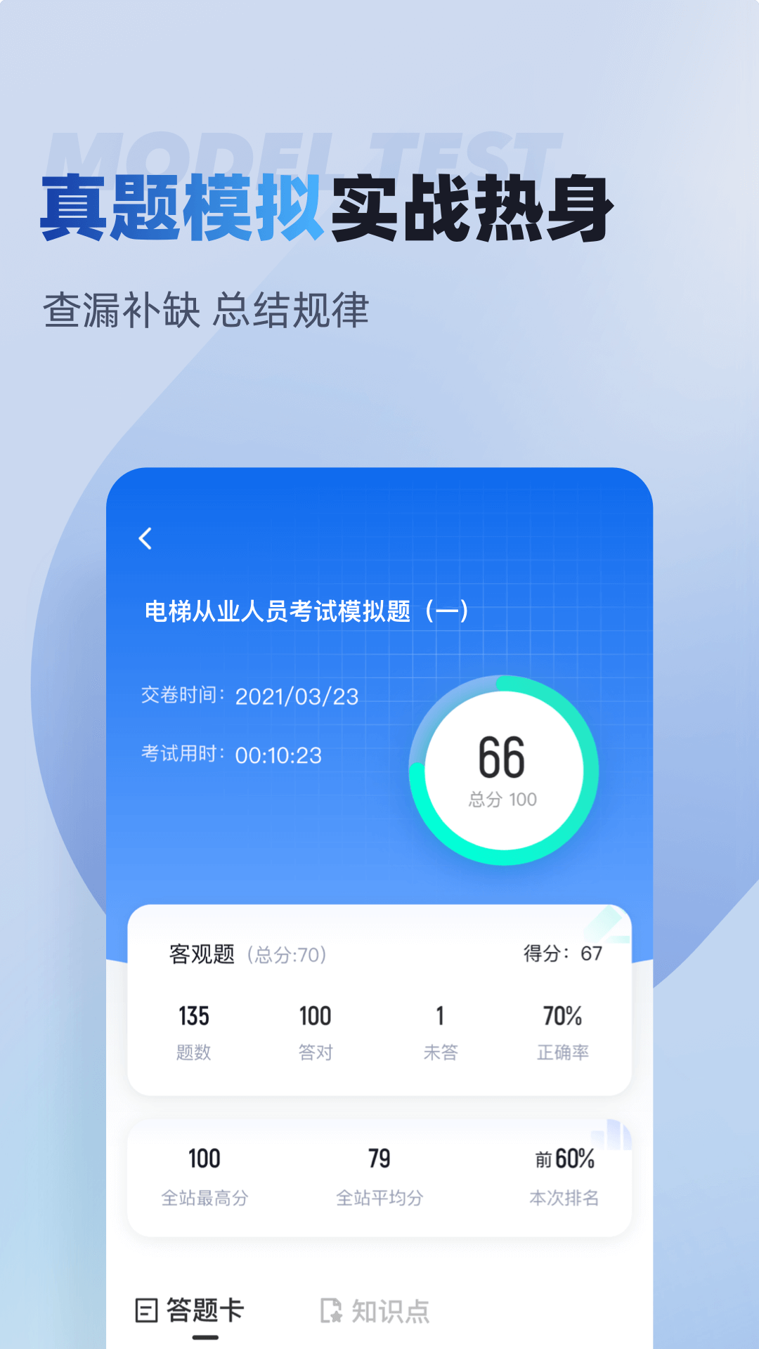 电梯操作员考试聚题库