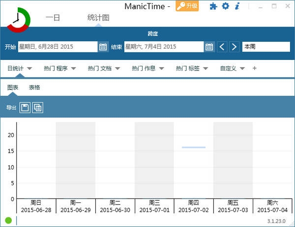 时间管理软件(ManicTime)截图