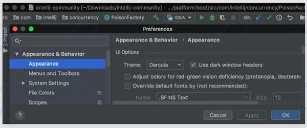IntelliJ IDEA截图