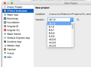 WebStorm新建Html文件的详细操作方法