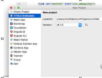 WebStorm新建Html文件的详细操作方法