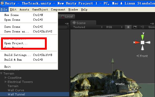 unity如何导入项目
