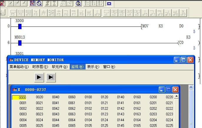三菱PLC如何使用传送指令MOV?