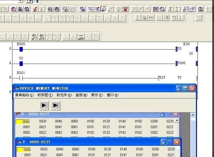 三菱PLC怎样编写计时指令？