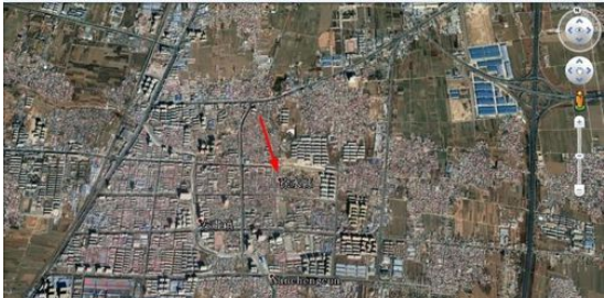 谷歌地球怎样从一点画半径500米范围的圆