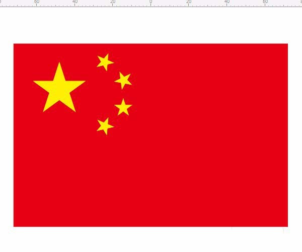 cdr制作出国旗平面图的简单教程