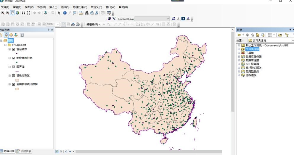 如何使用arcgis为制作的地图添加经纬度