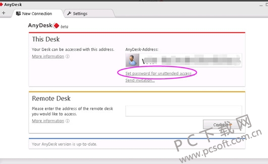 远程桌面连接软件(AnyDesk)