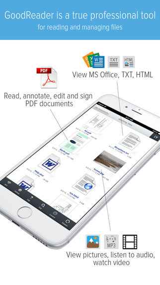 Goodreader阅读软件 for iPhone