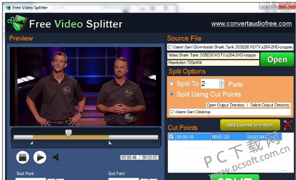 Free Video Splitter(视频分割助手)截图