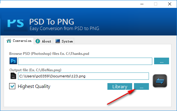 PSD To PNG(PSD转PNG格式工具)