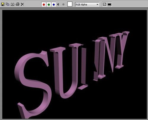 3Dmax2010制作立体的文字