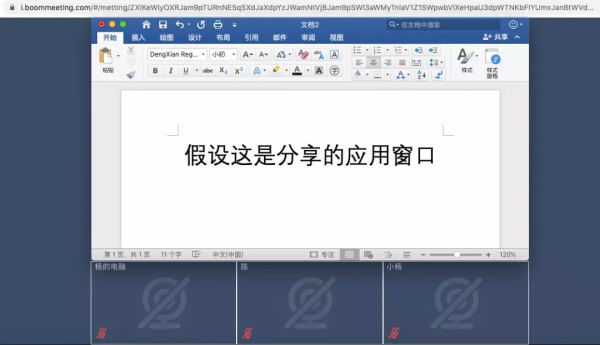 Boom视频会议截图