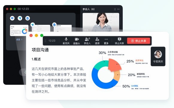 飞书会议截图