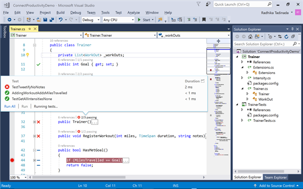 Microsoft Visual Studio截图