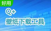 Q+壁纸下载工具段首LOGO