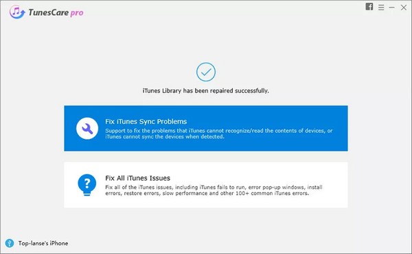 Tenorshare TunesCare截图