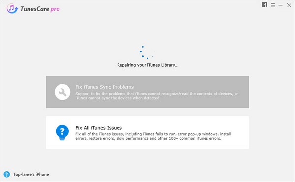 Tenorshare TunesCare截图