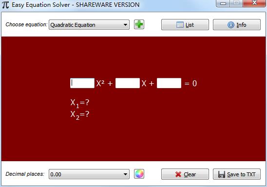 Easy Equation Solver截图